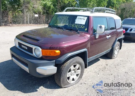 2007 Toyota Fj Cruiser из США, поврежденный, VIN JTEBU11F670097068